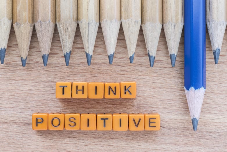 Think Positive Mindset Growth Pens Success
